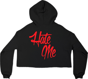 Love Me/Hate Me Crop Hoodie