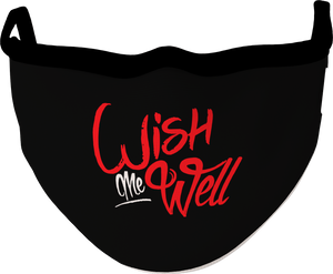 Wish Me Well Face Mask - Black